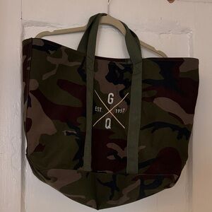 L.L. Bean x QG Camouflage Duffel Bag